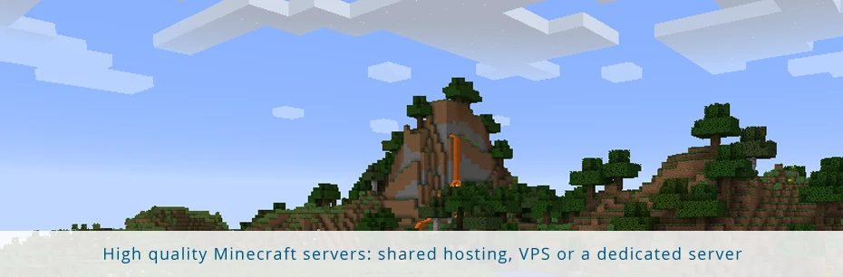 Minecraft Server slider